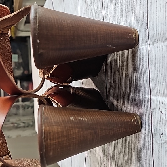 Steve Madden Petrina 8M platform sandals, brown - Picture 6 of 10